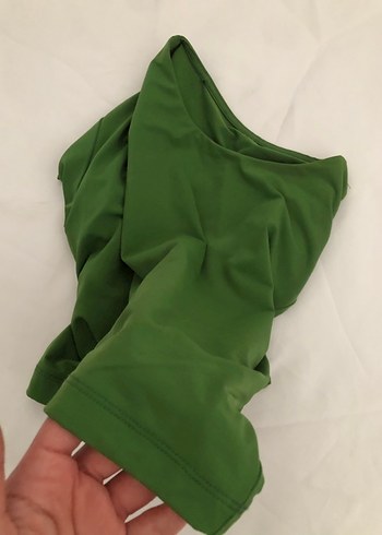 Kısa Kollu Crop Top - Görsel 6