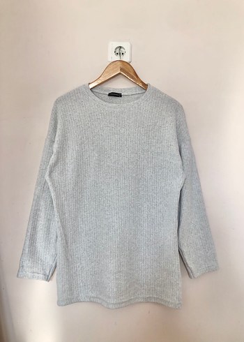 Fitilli yumoş triko kazak - Görsel 4