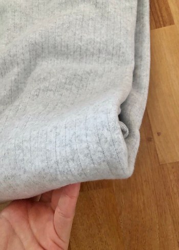 Fitilli yumoş triko kazak - Görsel 8