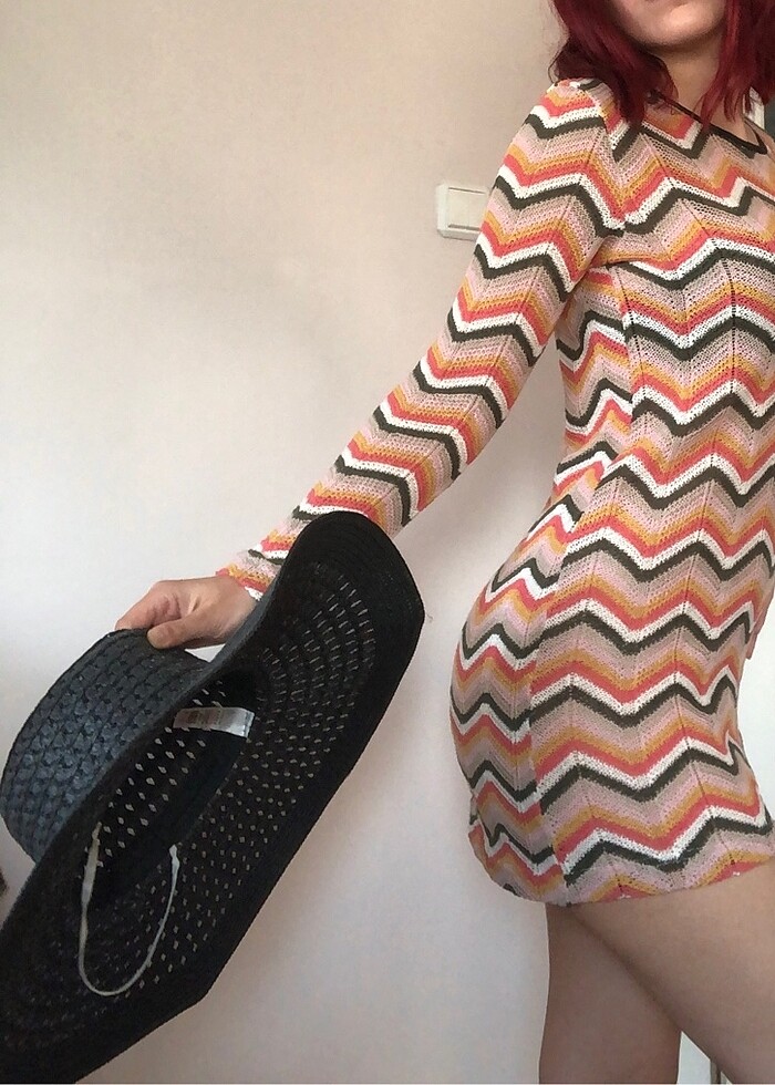 Ajurlu örme plaj elbisesi - Görsel 4