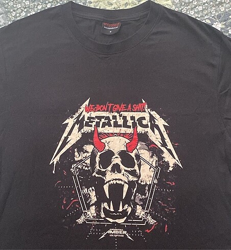 metallica tişört