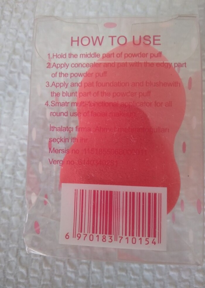 2 adet makyaj süngeri - Görsel 2