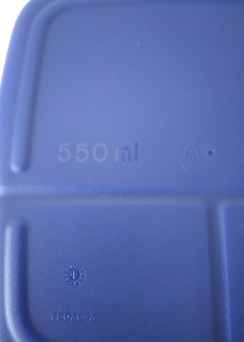 Tupperware bölmeli beslenme kutusu