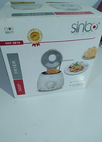 Sinbo Kutulu sıfır Sinbo fritöz airfry