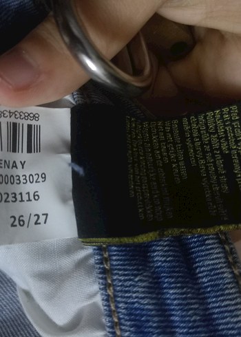 mavi skinny Jean serenay serisi.