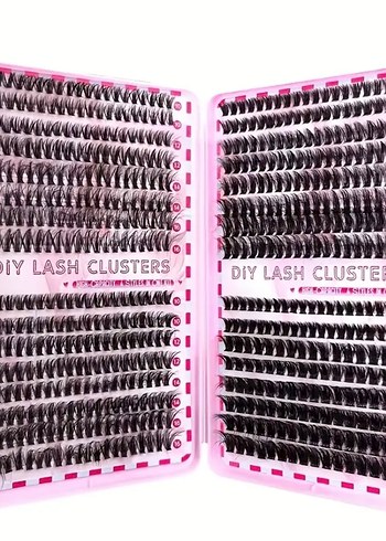 Beden 800lü takma kirpik ve yapıştırıcı seti
