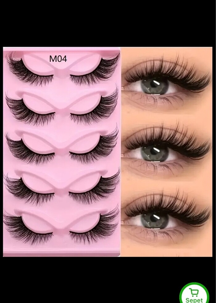 SHEIN TAKMA KIRPIK - Görsel 2