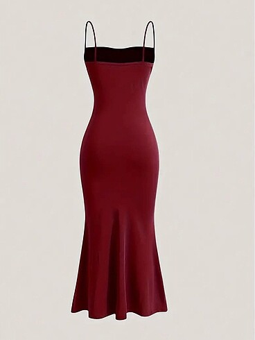Sheinside SHEIN UZUN ELBİSE
