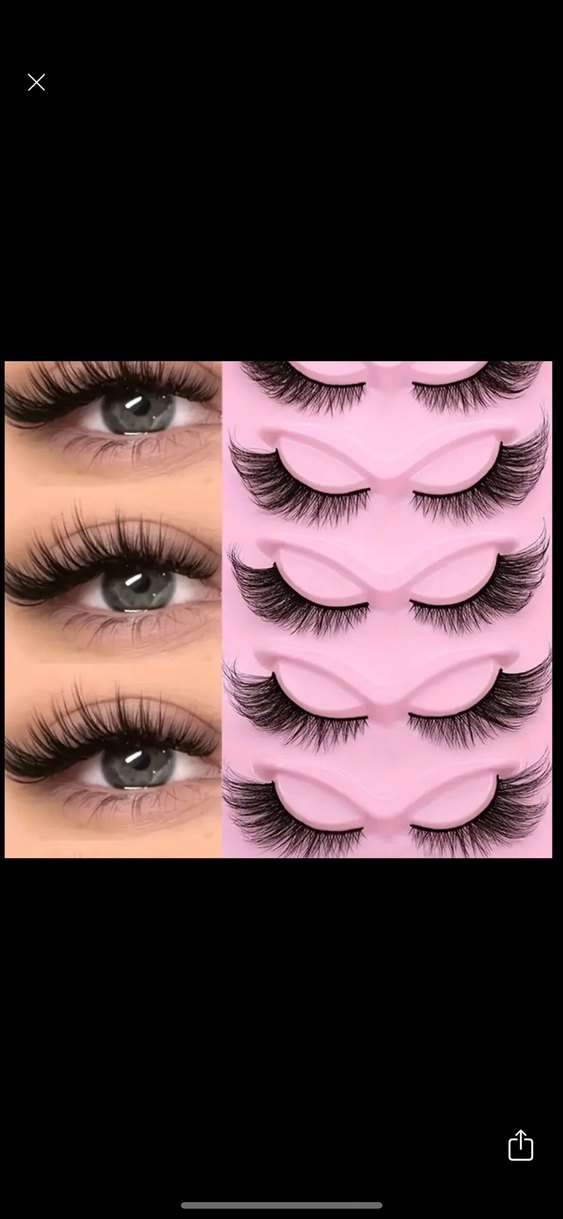 İTHAL 5li Takma Kirpik - Görsel 2