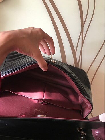 Beden siyah Renk Chanel çanta oz kullanildi temiz büyük boy