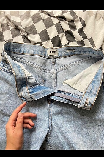 m Beden İspanyol paça jean