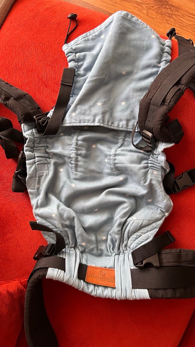 Mavi Bebek Kanguru Sling - Görsel 3