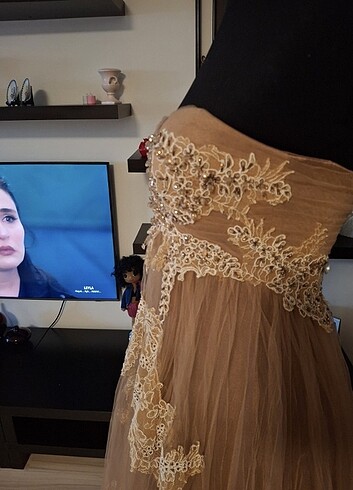 Diğer Abiye şık Fransız danteli