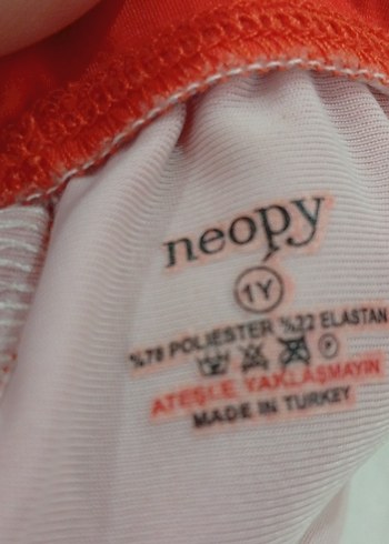 Kırmızı Erkek Çocuk Mayo Şortu - Görsel 2