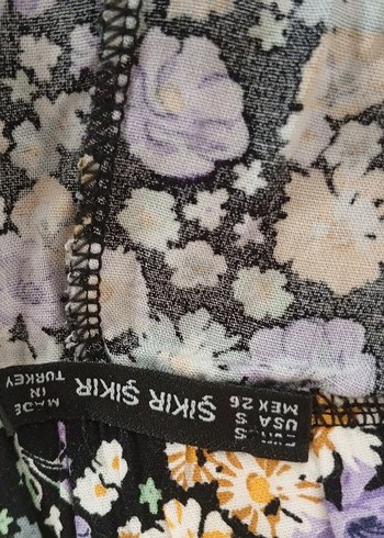 Çiçek Desenli Uzun Etek - Görsel 2