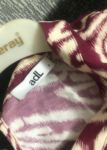 Bordo Batik Desenli Bohem Kadın Bluz - Görsel 2