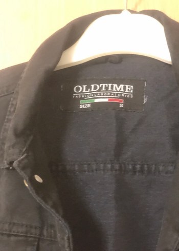 Düğmeli Siyah Kadın Denim Ceket - Görsel 2