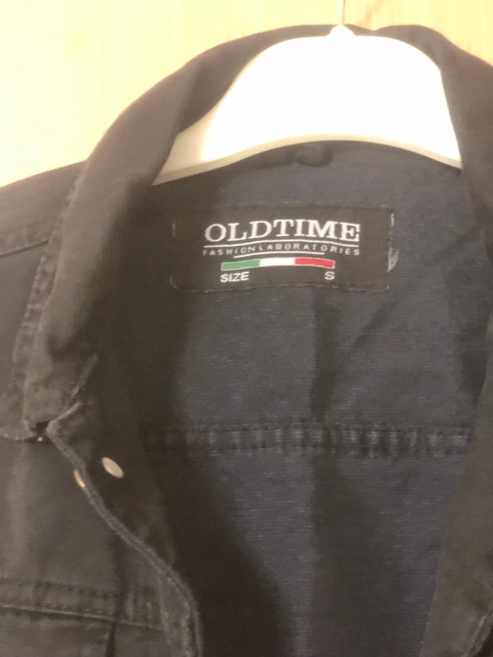 Düğmeli Siyah Kadın Denim Ceket - Görsel 2