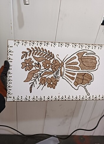  Beden El işlemeli tablo 