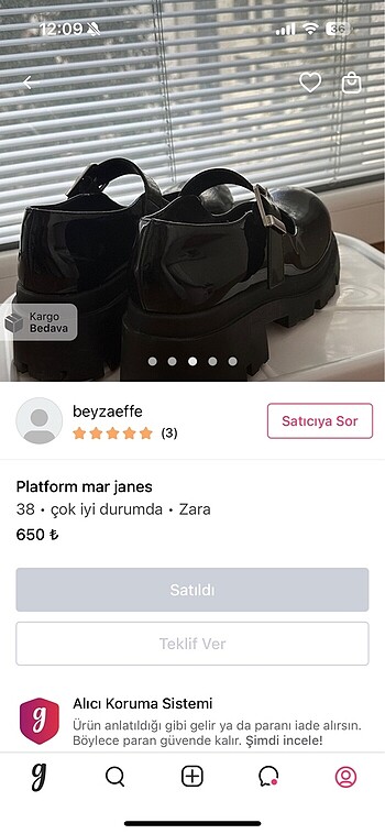 39 Beden Rugan kolej ayakkabısı