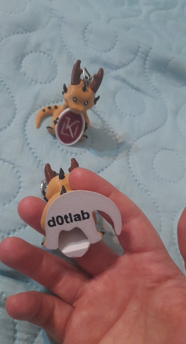 Renkli Kayışlı Rock Punk Anahtarlık - Görsel 2