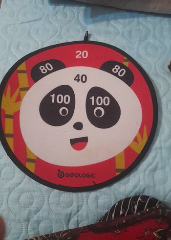 Renkli Dart Tahtası ve Topları - Görsel 6