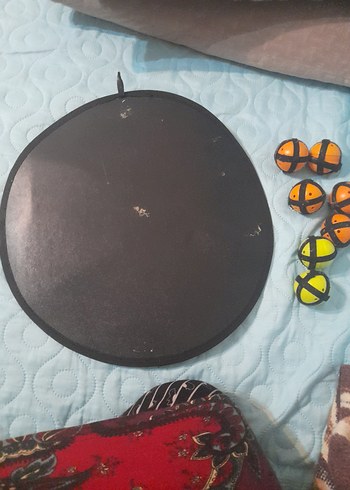 Renkli Dart Tahtası ve Topları - Görsel 3