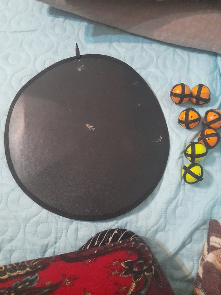 Renkli Dart Tahtası ve Topları - Görsel 3