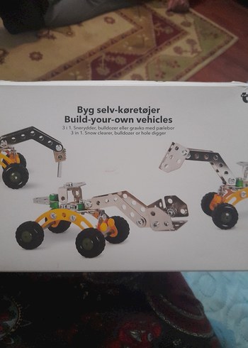 Beyaz Eğitici Montaj Oyuncak Seti - Görsel 2