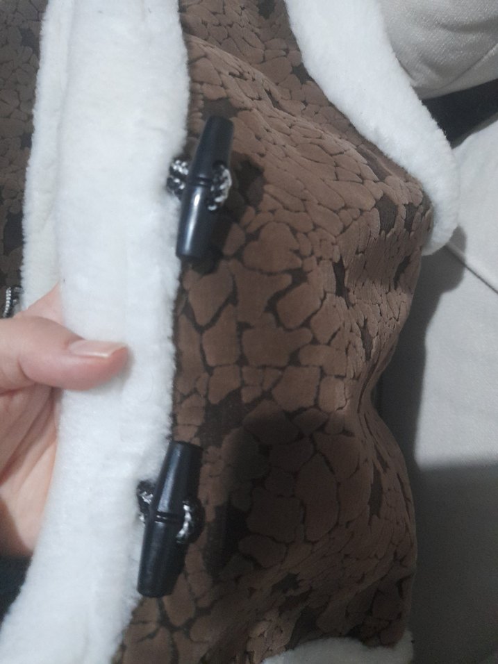 Kürklü Kahverengi Erkek Çocuk Yelek - Görsel 4