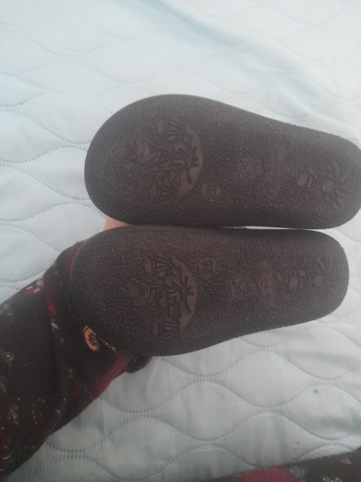 Gri Baskılı Erkek Çocuk Sıcak Terlik 26 numara - Görsel 4