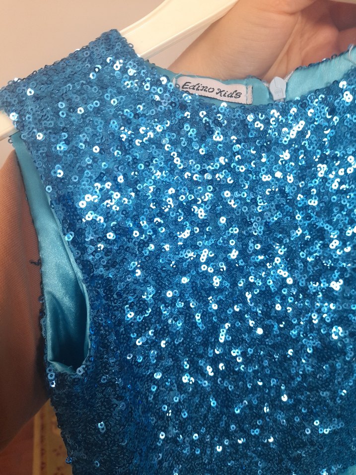 7 -8 yaş  nişan elbisesi abiye - Görsel 3