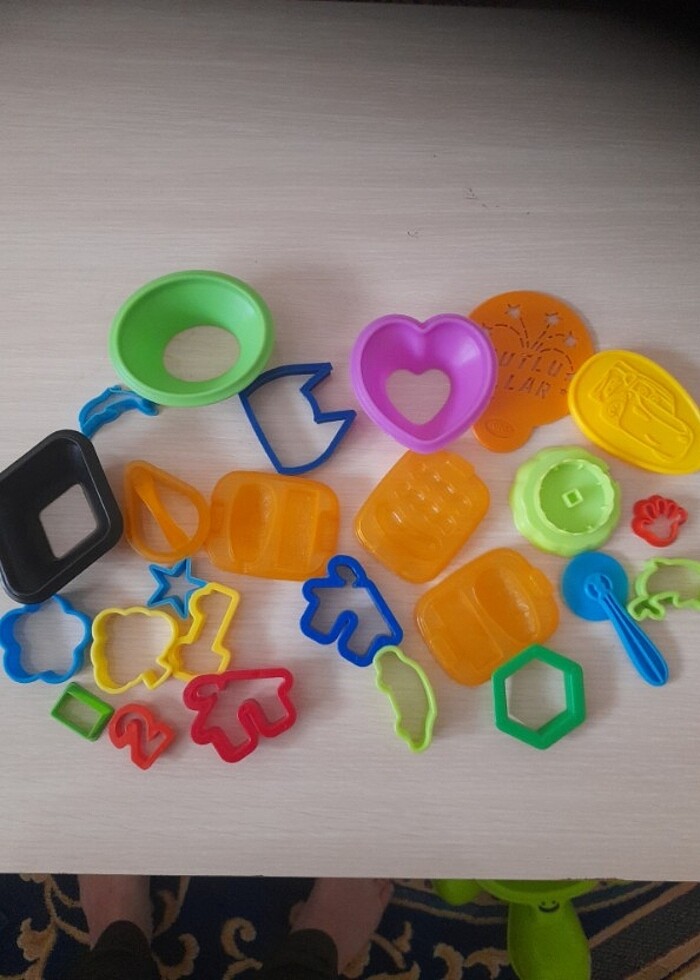 Oyun hamuru şekilleri çoklu - Görsel 2