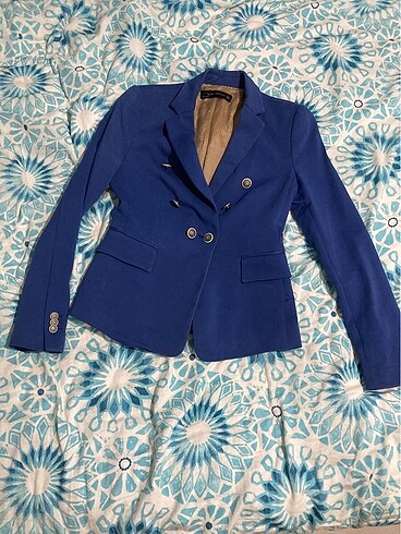 Saks mavi blazer