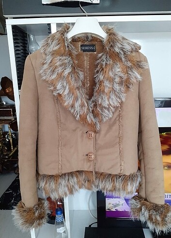 s Beden camel Renk TASARIM VİNTAGE MONT