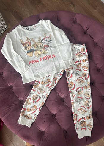 Zara 5-6 yaş erkek çocuk pijama takımı