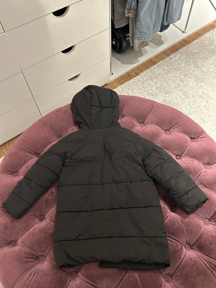 Zara unisex 5 yaş siyah şişme kaban - Görsel 4