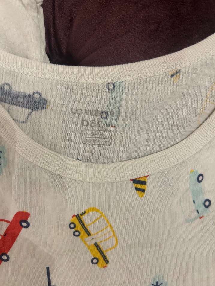 LCW 3-4 Yaş Beyaz Baskılı Erkek Çocuk Atlet Takımı - Görsel 2