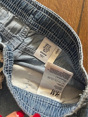 5 Yaş Beden H&M 4-5 yaş kız çocuk kot şort