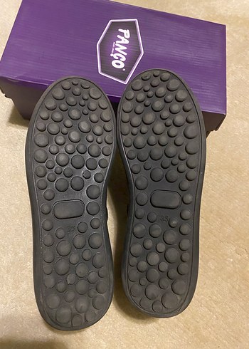 Panço Siyah Erkek Çocuk 35 numara ayakkabı - Görsel 5