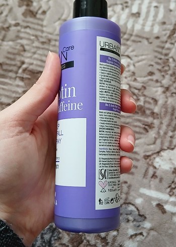 Urban care sprey tonik biotin kafein - Görsel 4