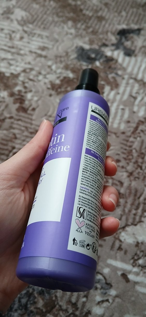 Urban care sprey tonik biotin kafein - Görsel 5