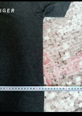 xl Beden gri Renk Tommy Hilfiger Tişört