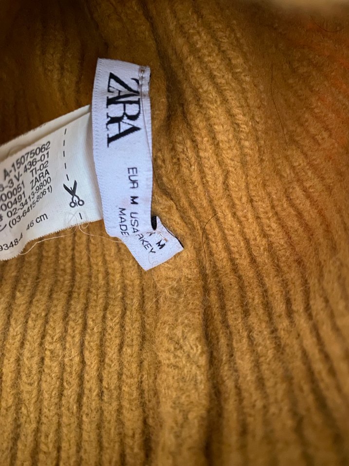 Zara kaşmir yün bere - Görsel 2