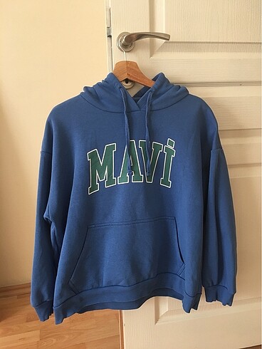 Orijinal Oversize Mavi Sweat