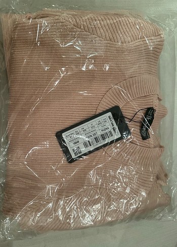 Kısa Kollu yavru ağzı Örgü  triko takım esnek - Görsel 6