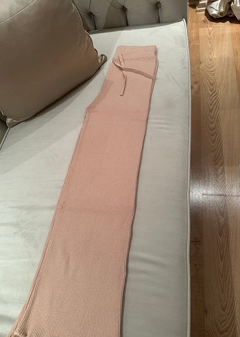 Kısa Kollu yavru ağzı Örgü  triko takım esnek - Görsel 2