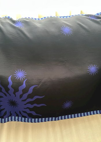 İmannoor güneş desenli şal - Görsel 2