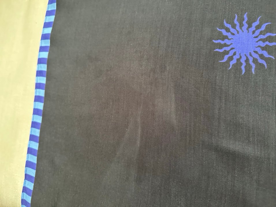 İmannoor güneş desenli şal - Görsel 5