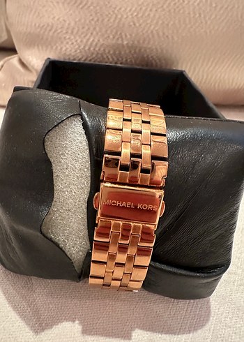 Beden altın Renk Roze Renkli Michael Kors Kadın Saat